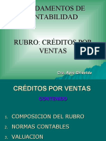 4-Rubro Creditos Por Ventas