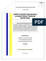 Grupo 17 - Diseño de Proceso para Mejorar La Productividad y Teoría de Restricciones (Gerencia de Operaciones y Tecnología I)