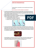 Aspectos Periodontales