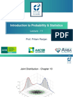 Introduction To Probability & Statistics: Lecture - 11