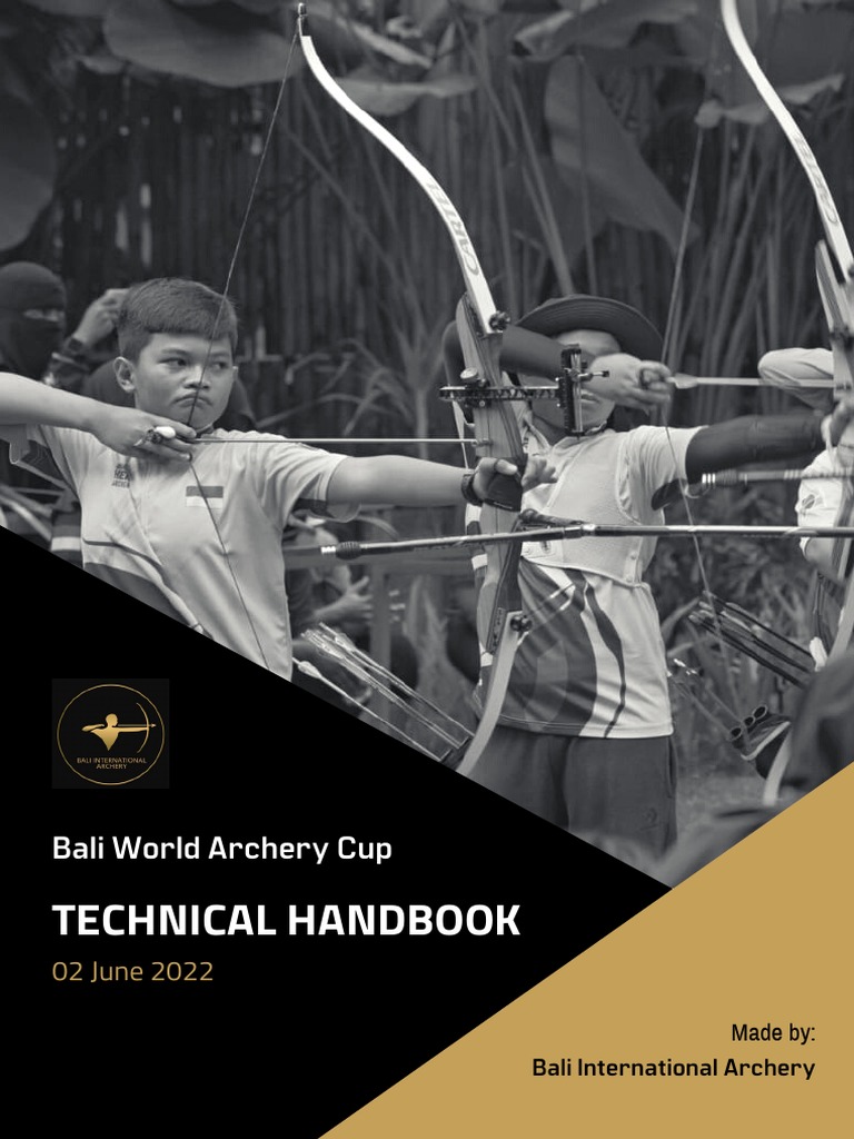Technical Handbook BWAC 2022 PDF Archery Arrow