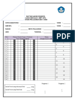 Daftar Hadir Peserta