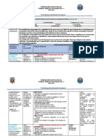 Planificación Microcurricular Del Proyecto Interdisciplinario 8