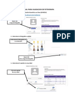 Manual para Validación de Fotografia CORREGIDO