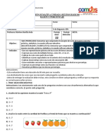 1evaluacion Oa3 y Oa4 Razones y Porcentajes