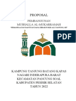 Proposal Mushalla Al-Mukarramah