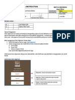 Working Instruction - Sales Approval