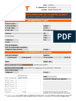 Form - Ouverture Compte Client