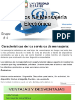 Servicios de Mensajería Electrónica Grupo# 4