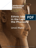 MATIC - Ethnic Identities in The Land of The Pharaohs 2020