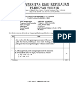 1b - Soal Uts Metode Numerik - Ts - NPM Ganjil