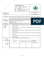 Sop Penggunaan Apd