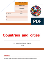 Countries and Cities.