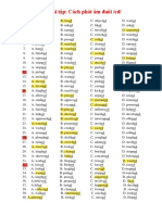 Pronunciation Activity