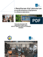 Pengelolaan Dan Pemeliharaan Alat Laboratorium Pengajaran - Firman Kurniawansyah, S.T., M.Eng - SC., Ph.D.