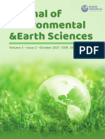 Journal of Environmental & Earth Sciences - ISSN: 2661-3190