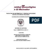 Informe Auditoria