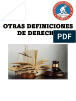 Otras Definiciones Del Derecho (Filosofia Del Derecho)