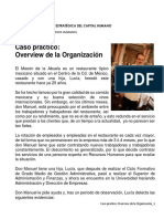 Caso Práctico - Overview Organizacion