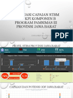 Evaluasi Capaian STBM Dan KPI Komponen B