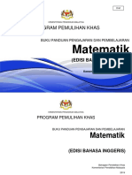 Buku Panduan PDP Pemulihan Khas Matematik (Edisi Bahasa Inggeris)