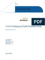 110 KV Underground Cable Feasibility Study