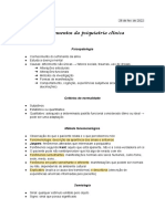 Fundamentos de Psiquiatria - Pricila Baptistão