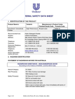 Material Safety Data Sheet: 1. Identification of The Product