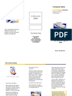 PCO Lab Activity 1 - 3 Folds Brochure