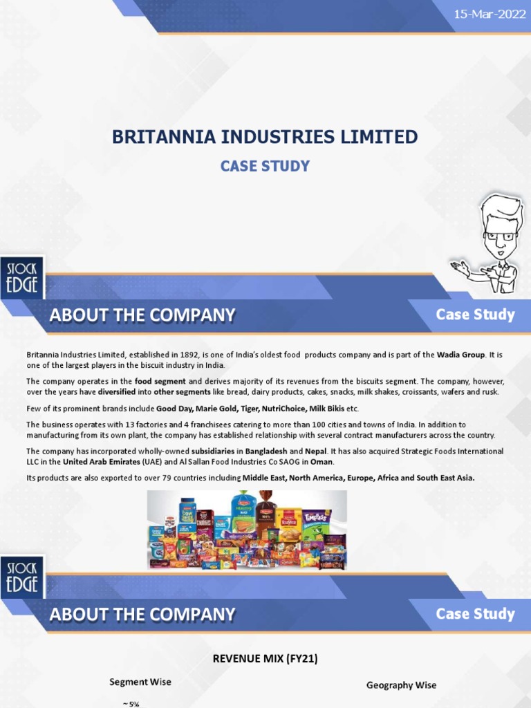 case study of britannia company