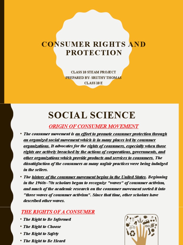 Consumer Rights & Food Safety | PDF | Foods | Allergy
