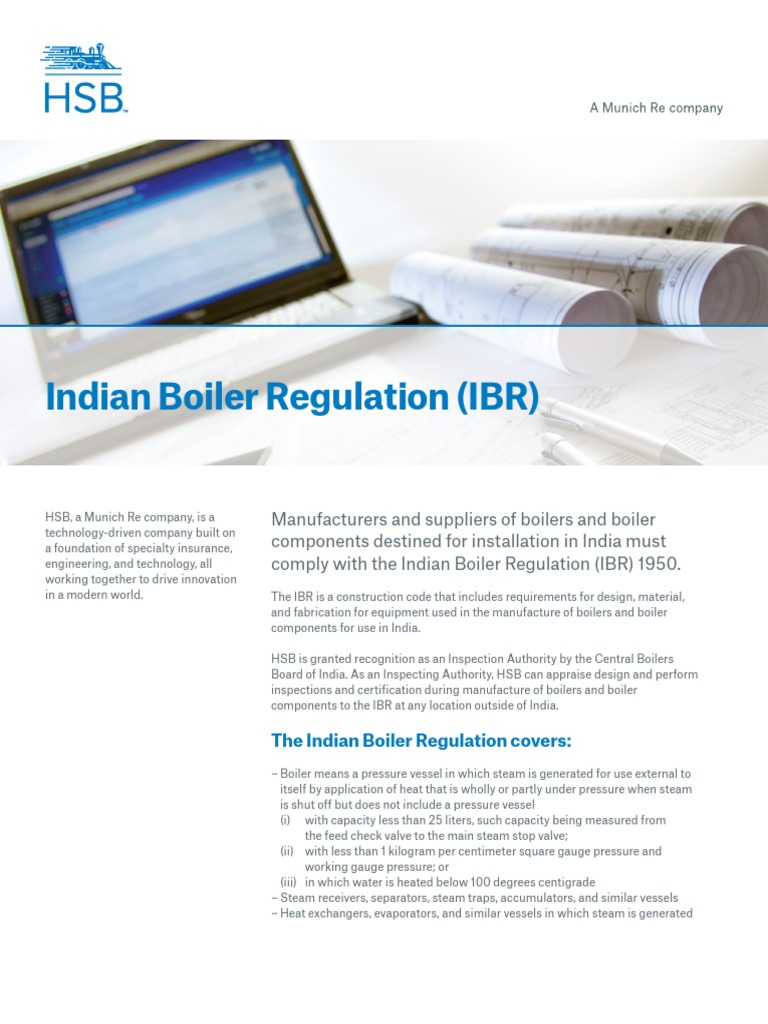 HSB 158 Indian Boiler Regulation Final PDF Boiler Steam