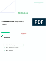 Training: Problem Solving-Story Building