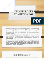 B.F Skinner'S Operant Conditioning