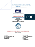 Bharat Heavy Electricals Limited, Bhopal: Ips Academy Indore