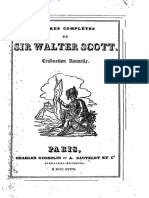 Scott, Walter (Sir) - Traduction Nouvelle T10 Biographie Littéraire Des Romanciers Célèbres Vol. 2
