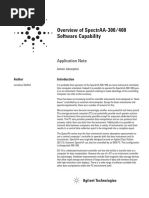 Overview of Spectraa-300/400 Software Capability: Application Note