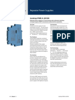 Repeater Power Supply IsoAmp PWR A 20100 Knick