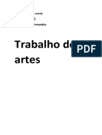 Trabalho de Artes