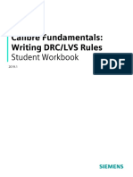 Calibre Fundamentals Writing DRC Lvs Rules 058450