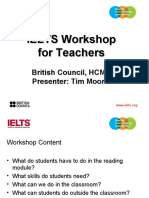 IELTS Workshop For Teachers