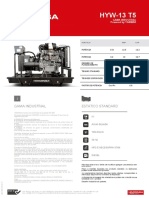 Generator Set Data Sheet Hyw 13 t5 Open Skid Portuguese