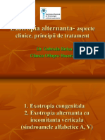 3.EXOTROPIA ALTERNANTA - Forme Clinice. Principii de Tratament. Sinaia 2011