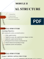 Capital Structure Theories