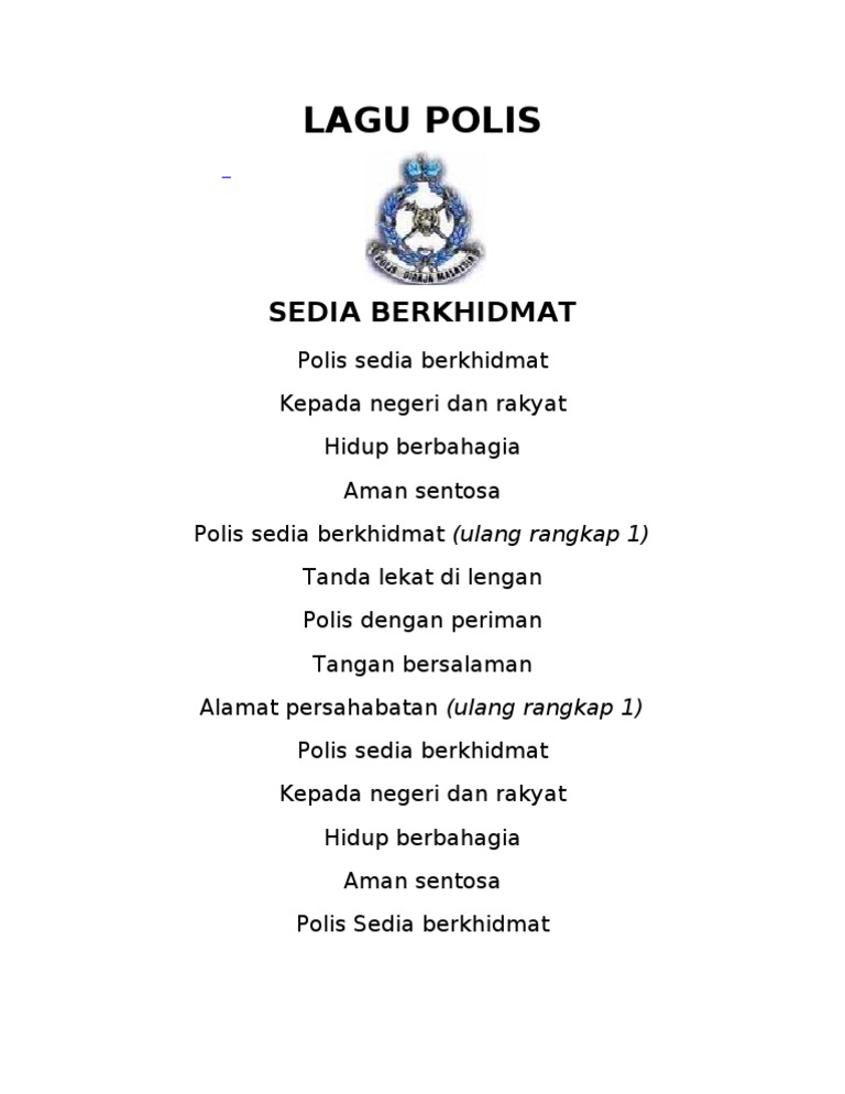 LAGU POLIS