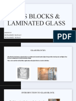 Glass Blocks & Laminated Glass