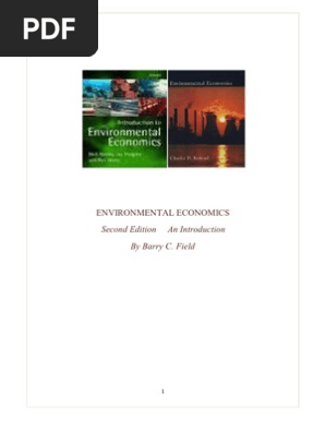Environmental Economics Summary Ch 1 4 Pdf Public Good Demand