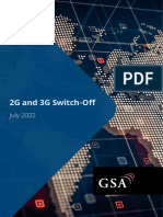 GSA-2G 3G Switch-Off July 22 Summary