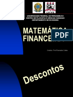 Aula 003 - MATEMÁTICA FINANCEIRA