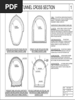 Sheet 1 - Tunnel Cross Section